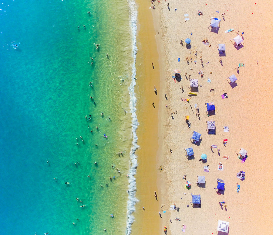 Noosa Main Beach from above