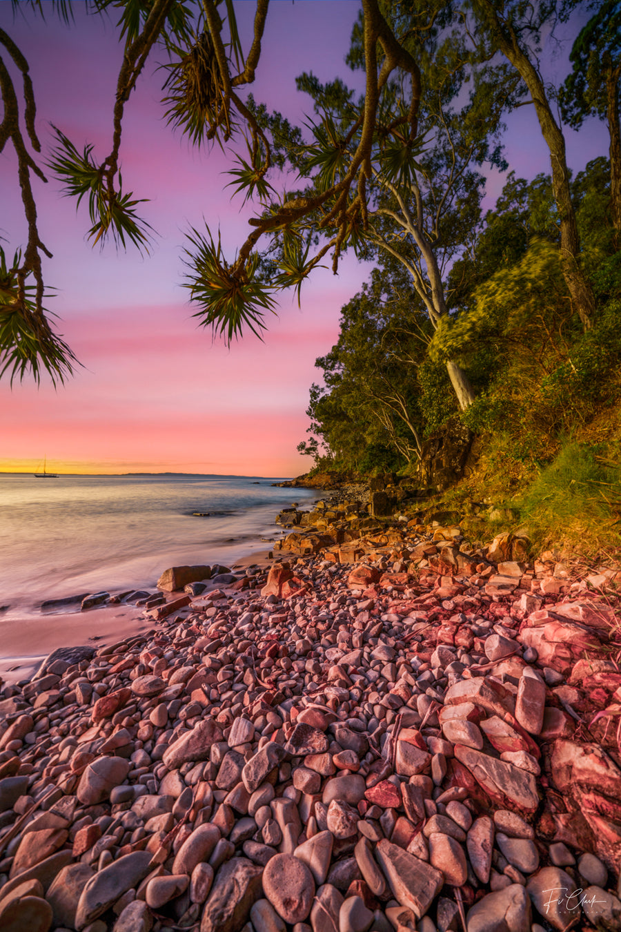 Little Cove Pastel Sunset